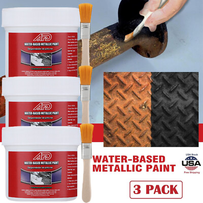 #ad 3× Car Anti Rust Chassis Rust Converter Water Based Primer Metal Rust Remover $17.95