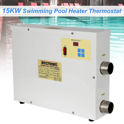 #ad 15KW Swimming Pool Heater Water Thermostat Home SPA Electric Heater New $167.55