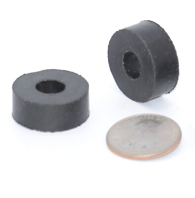 #ad 10mm x 25mm x 10mm Rubber Spacers Thick Washers Various pack sizes available $26.50