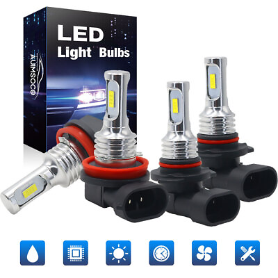 #ad Car Led Lights For Chevrolet Equinox 2010 2018 LED Headlight DRL Light Bulbs Kit $25.99