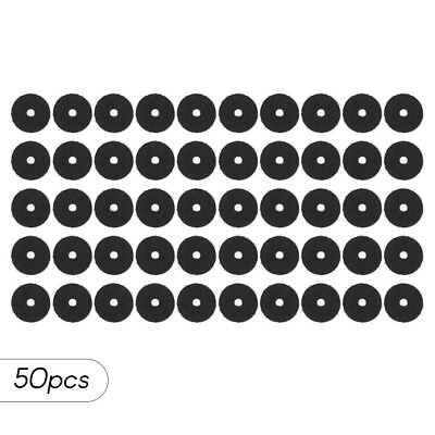 #ad #ad 50 Pcs Black Strap Button Mounting Felt Washers for Guitars Accessories S0K8 $6.59