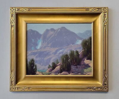 #ad Listed Plein Air Sierra Landscape Oil Painting Early California Style Fine Art $895.00