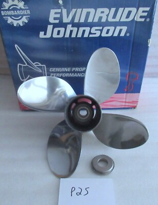 #ad A11 Evinrude Johnson OMC 176196 0176196 Renegade Prop 13.25x21 OEM New Propeller $399.46
