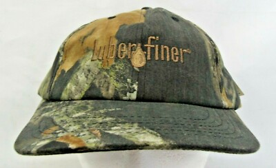 #ad K Products Luber Finer Camo Mossy Oak Embroidered Trucker Hat Cap Snapback $6.87