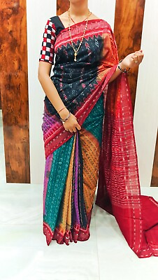#ad sambalpuri handloom wedding cotton saree for women#x27;s $130.00