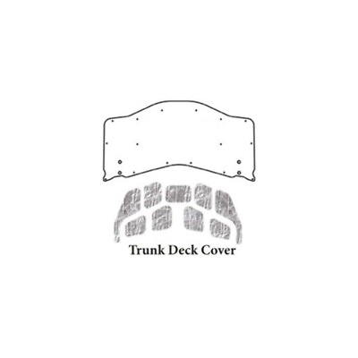 #ad Trunk Lid Insulation Pad Cover for 73 75 Pontiac A Body Under Trunk Cover Smooth $216.84