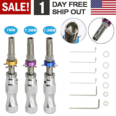 #ad Tubular 7 Pins Tool Accessories Stainless Adjustable Tool 7mm 7.5mm 7.8mm 3PCS $20.99