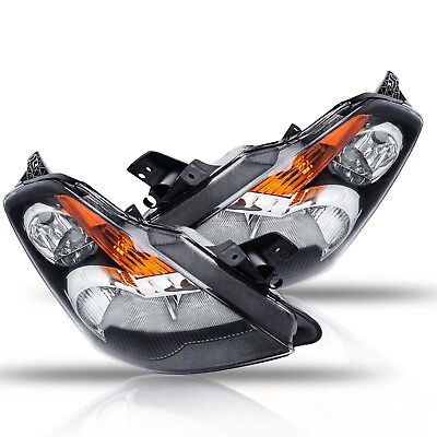 #ad Pair Driver amp; Passenger Side Headlights Headlamps For 2007 2009 Nissan Altima $123.99