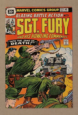 #ad Sgt. Fury 30 Cent Variant #133 FN 6.0 1976 $94.00