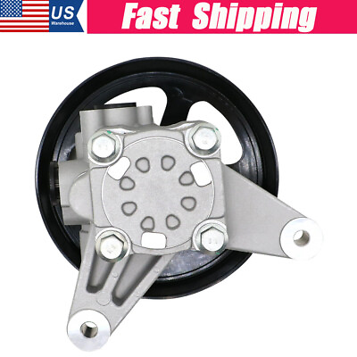 #ad Power Steering Pump w Pulley for 2008 2012 Honda Accord Crosstour Pilot V6 3.5L $96.01