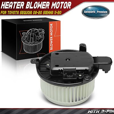 #ad HVAC Heater Blower Motor w Brushless Motor for Toyota Sequoia 2008 2022 Sienna $70.99