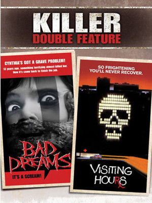 #ad Killer Double Feature: Bad Dreams Visiting Hours New DVD Mono Sound Wides $14.50