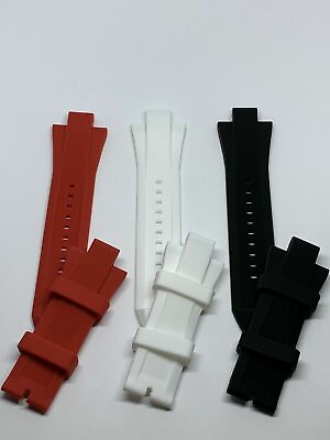 #ad Fit For Michael Kors 29mmx13mm Rubber Watch Band Strap MK8152 MK9026 L123 126 $13.99