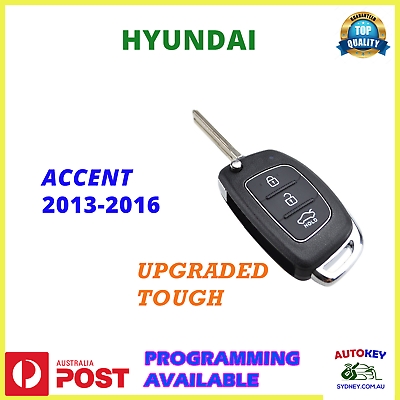 #ad For Hyundai Accent Rb3 Remote Key 2013 2014 2015 2016 AU $69.00