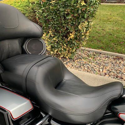 #ad Rider Driver Passenger Seat For Harley Touring Electra Glide Ultra Limited 08 Up $169.15