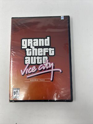 #ad MINT NEW Grand Theft Auto Vice City Double Pack Sony PlayStation 2 2002 GTA PS2 $59.99
