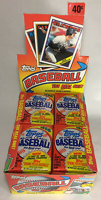 #ad 1988 Topps Baseball Cards 1 Unopened Sealed Wax PACK From Wax Box 15 Cards $4.05