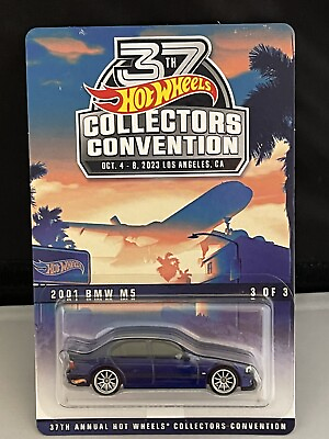 #ad HOT WHEELS 37TH CONVENTION 2001 BMW M5 #1938 NEW NICE CK399 $129.00