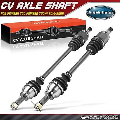 #ad 2x Front Left amp; Right CV Axle Assy for Honda Pioneer 700 Pioneer 700 4 2014 2022 $144.99