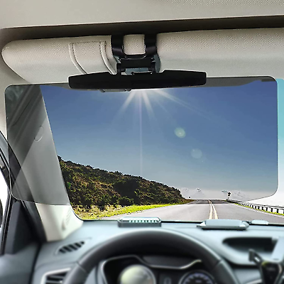 #ad Sun Visor for Car Anti Glare Sun Visor Universal Sun Visor Extender Auto Polariz $33.71