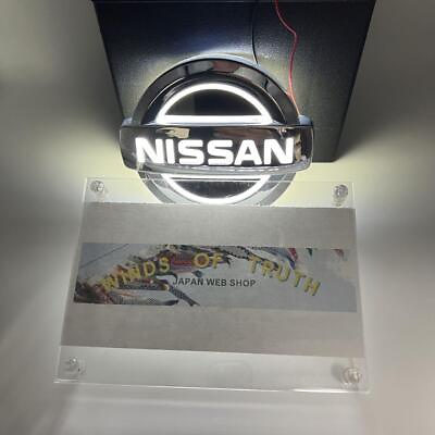 #ad Nissan 5D LED Emblem 117x100mm 3 colours Car Parts Exterior Parts 4.61 ×3.94 in $52.99