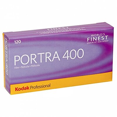 #ad Kodak Professional Portra 400 Color Negative Film 120 Roll Film 5 Pack $67.99