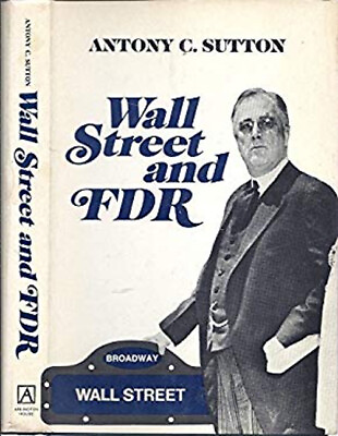 #ad Wall Street and FDR Hardcover Antony C. Sutton $24.83