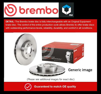#ad 2x Brake Discs Pair Vented Rear 356mm 09.D940.11 Brembo Set 95B615601 95B615601D GBP 118.34