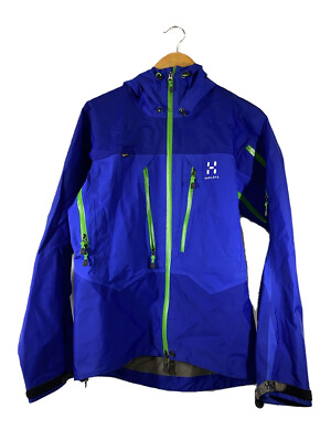 #ad Haglofs Nylon Jacket S Blu Men#x27;S Wear $262.85