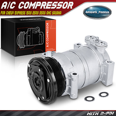 #ad AC Compressor w Clutch for Chevrolet GMC Hummer Isuzu Blazer Express Hummer S10 $118.99