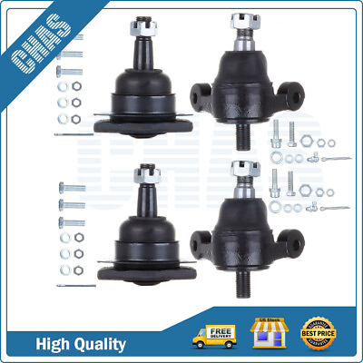 #ad 4x Front Upper Lower Ball Joints For 58 70 Chevrolet Bel Air Chevrolet Biscayne $40.18