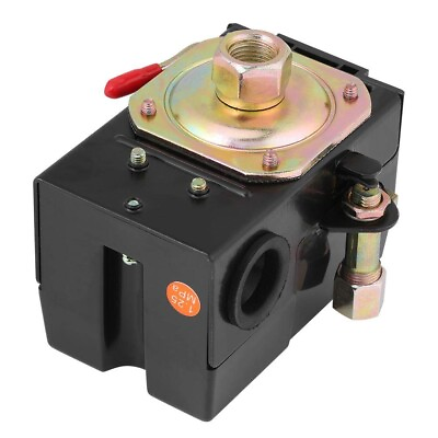 #ad Air Compressor Pressure Switch Control Adjustable Single Port 220V 135 175 Psi $25.47