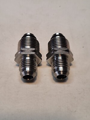 #ad 6AN POWER STEERING FITTING 18MM 1.5 FOR GM HYDRO BOOST PUMP amp; RACK set of 2 $15.00