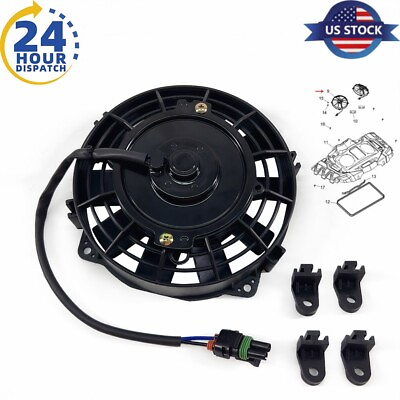 #ad For Polaris Sportsman Front Radiator Cooling Fan 850 1000 High Lifter 2016 2022 $44.39
