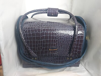 #ad International SeneGence Luxury big Makeup travel bag retractable Inside Case $28.00