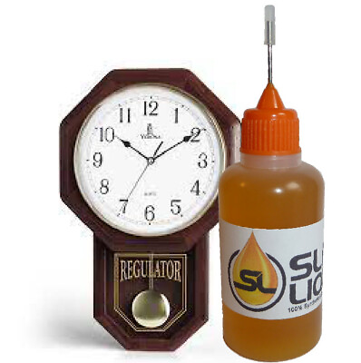 #ad Slick Liquid Lube Bearings SUPERIOR 100% Synthetic Oil Lubricant for All Clocks $9.97