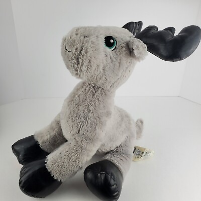 #ad Christmas Moose Build A Bear Grey Gust Plush Reindeer Stuffed Animal Toy 17quot; $8.27