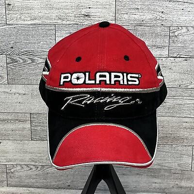 #ad Pure Polaris Racing Pro Hat Cap Men’s Adjustable Strap Back Embroidered Logos $17.60