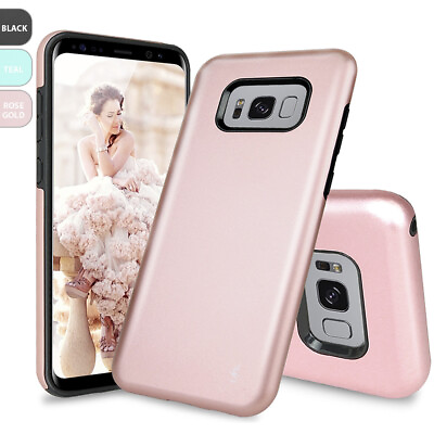 #ad For Samsung Galaxy S8 S8 Plus Phone Case Protective Shockproof Rubber Cover $7.95