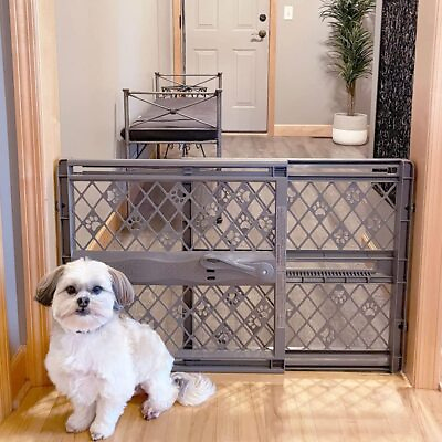 #ad MYPET North States Paws Lightweight Portable Pet Gate: 26 40quot; Wide $22.14