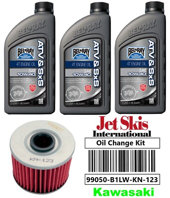 #ad Bel Ray Oil Change Tune Up Kit for Kawasaki KL 600 KLR 250 650 KLX 650 R Lakota $58.49