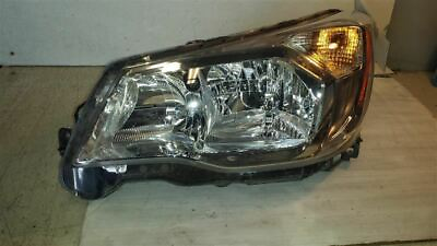 #ad Driver Headlight Chrome Background Halogen Fits 14 16 FORESTER 615722 $135.00