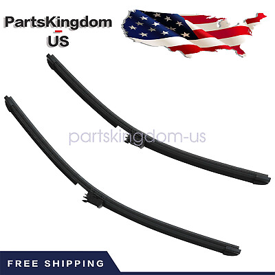 #ad Front Windshield Wiper Blade Fit Mercedes S450 S550 S550e S560 w Heated Washer $45.99