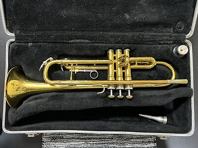 #ad King 600 Trumpet w Case amp; 2 Mouthpiece $150.00