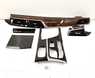 #ad ✅ OEM BMW G30 Central Console Dash Panel Fine Wood Interior Trim SET $549.95