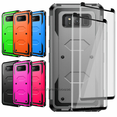 #ad For Samsung Galaxy S8 Plus S8 S8 Shockproof Case Rugged Cover Screen Protector $10.89
