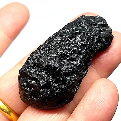 #ad Black tektite meteorite indochinite natural rough space rock stone rare Thailand $43.00