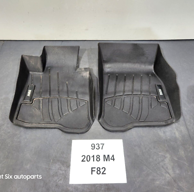#ad ✅ 15 20 OEM BMW M4 F82 Front Rear Carpet All Weather Floor Mats SET $189.95