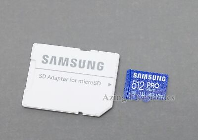 #ad Samsung PRO Plus 512GB microSDXC U3 UHS I Memory Card MB MD512SA AM $19.99