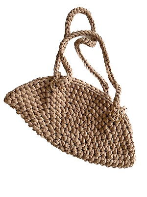#ad NEW Handmade Crochet Bag $25.00